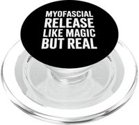 Myofascial Release Like Magic But Real Funny Saying PopSockets PopGrip for MagSafe