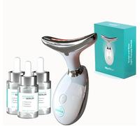 MyoGlow LED Neck Massager & 90-Day Niacinamide Serum