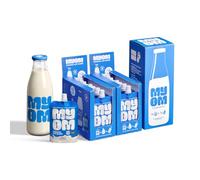 MYOM 1L Big Value Bundle - Oat Milk-Free Premix & Glass Bottle - Makes 16L