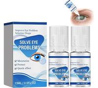 Myopia Reversal Eye Drops, Myopia Eye Drops, Eye Wellness Drops for Eye Problem Solution Drops, Clear Eyesight (2pcs-B#)