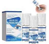 Myopia Reversal Eye Drops, Myopia Eye Drops, Eye Wellness Drops for Eye Problem Solution Drops, Clear Eyesight (3pcs-B#)