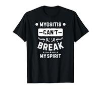 Myositis Can't Break My Spirit Value Graphic T-Shirt, Men, Black, M