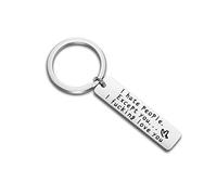 MYOSPARK I Hate People Except You I Fucking Love You Funny Keychain For Boyfriend Best Friends (Fucking Love You Keychain)