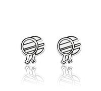MYOSPARK The Owl House Inspired Gift The Owl House Characters stud The Owl House Fan Gift Hexside School of Magic and Demonics Jewelry (UK-ILLUSION stud), 0.9 inch