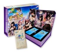 MyOuch Absolute Terror Field，31 Sheets/Box，Lucky Goddess Cards，Charming Figure Waifu Card，Beautiful Girls Set，Animation Girls Trading Card Series，Poker Table Toys