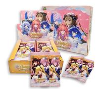 MyOuch Booster Box Goddess Story Waifu Card All Series Anime Girls Trading Cards TCG CCG Card 180 sheets Booster Goddess Story Waifu Card Goddess Story Package Series All Series (NS-2-9)