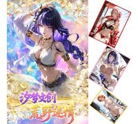 MYOUCH Wilderness Romance 1 piece/pack, 210 * 143mm,Collectible Cards，Charming Figure Waifu Card，Dream Lover，Goddess Story，Anime Girls.