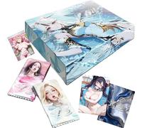MYOUCH Yi chi chun shu 21 cards in a box,Anime Cards,Erogenous Girl Cards,Dream Lover,Anime Character,Goddess Story