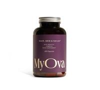 MyOva Hair, Skin & Nails | Myo-Inositol Beauty Complex | 120 Capsules (30-Day Supply)