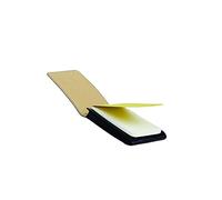 myPAPERCLIP Classic Edition Flippy Journal Nano Size Notebook | Mini Book for Giving | Pocket Size Made of Italian Vegan Leather | 96 Pages, Blue, 1 Pack