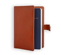myPAPERCLIP Classic Edition - Italin Vegan Leather Organiser | Fits A5 Notebook | Magnetic Strap Closure, Card Holder & Memo Pocket | Includes A5 Notebook | Refillable
