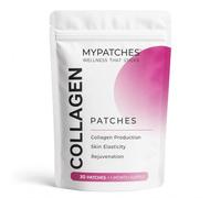 MyPatches Collagen Patches | Transdermal Patch with Collagen Peptides, Vitamin C, Tremella Mushroom & Blueberry Extract | Supports Skin Elasticity, Hydration & Radiance | 30 Patches