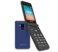 Myphone 4G LTE Clamshell Phone 2, 8 inch Dual SIM Battery life 6 days, Dark Blue