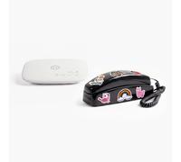 MyPhone by Ooma: Modern Landline Phone Service for Kids. Screen-Free Calling, Trusted Circle, Quiet Hours, Address-Based 911. Includes Black Phone.