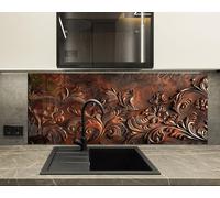 Myphotostation 70x50cm Cool kitchen Glass Splashback Tempered Glass Backsplash, Glass Backguards Stove Wall Protector, Cutting Board, Cooker Wall Panel, Stove Back Cover