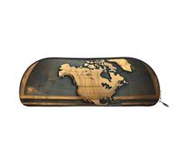 MyPiky Ancient World Globe Print Receive Bag Makeup Bag Cosmetic Bags Travel Storage Bag Toiletry Receive Bags Pencil Case Pencil Bag, Ancient World Globe, One Size