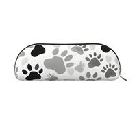 MyPiky Animal Paw Print Print Receive Bag Makeup Bag Cosmetic Bags Travel Storage Bag Toiletry Receive Bags Pencil Case Pencil Bag, Animal Paw Print, One Size