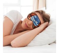 MyPiky Arches National Park-Standard Print Soft Eye Mask for Sleep Mask Sleep Eye Mask for Women Men Sleeping Sleeping Travel, Black