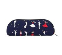 MyPiky Ballroom Dance Pattern Print Receive Bag Makeup Bag Cosmetic Bags Travel Storage Bag Toiletry Receive Bags Pencil Case Pencil Bag, Ballroom Dance Pattern, One Size