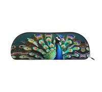MyPiky Beautiful Peacock Print Receive Bag Makeup Bag Cosmetic Bags Travel Storage Bag Toiletry Receive Bags Pencil Case Pencil Bag, Beautiful Peacock, One Size