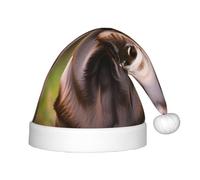 MyPiky Brown Labrador Retriever Print Christmas Elf 13.8in Hat For Santa Xmas Holiday Festive Party Gift Decorations