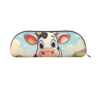 MyPiky Cartoon Milk Cow Print Receive Bag Makeup Bag Cosmetic Bags Travel Storage Bag Toiletry Receive Bags Pencil Case Pencil Bag, Cartoon Milk Cow, One Size