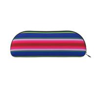 MyPiky Colorful Mexican Stripes.Webp Print Receive Bag Makeup Bag Cosmetic Bags Travel Storage Bag Toiletry Receive Bags Pencil Case Pencil Bag, Colorful Mexican Stripes.webp, One Size