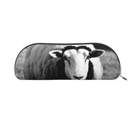 MyPiky Cute Sheep Lamb Print Receive Bag Makeup Bag Cosmetic Bags Travel Storage Bag Toiletry Receive Bags Pencil Case Pencil Bag, Cute Sheep Lamb, One Size