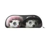 MyPiky French Fashion Model Ferrets Print Receive Bag Makeup Bag Cosmetic Bags Travel Storage Bag Toiletry Receive Bags Pencil Case Pencil Bag, French Fashion Model Ferrets, One Size
