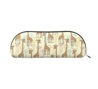 MyPiky Hand Drawn Giraffes Print Cosmetic Bags For Women,Receive Bag Makeup Bag Travel Storage Bag Toiletry Bags Pencil Case, Hand Drawn Giraffes, One Size