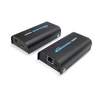 MYPIN LKV373A 1080P HDMI Extender 365ft/120M over Single Cat5 /Cat6 /Cat7 Ethernet Network and LAN Router/Switcher for HD STB,DVD,PS3, etc Supports TCP/IP by Ethernet