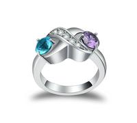 MYPOWER Cremation Ring for Ashes for Women Urn Ring for Ashes Holder Birthstone Ring Holds Loved Ones Ashes Jewelry（Size 6-10-7-FF_c