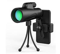 MYPOWR Monocular 12X42/10X42 High Power Waterproof Monocular Telescope FMC Multilayer Coating BAK4 Prism High-listed Telescope For Bird Watching (Color : 12x42)