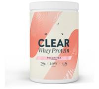 Mypr0tein Clear Whey Protein Powder, 20g Protein, Low Sugar, Peach Tea Flavour - 875g (35 Servings)