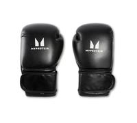 Myprotein 10 oz Boxing Gloves - Versatile PU Leather Training Gloves for Bag Work, Pad Drills & Light Sparring - Multi-Layered Foam Padding - Secure Wrist Support - Ideal for Boxing, Kickboxing & MMA