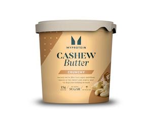 Myprotein All-Natural Cashew Butter Crunchy | 100% Roasted Cashew Nuts | High Protein Nut Spread | No Added Salt, Sugar or Palm Oil | Source of Magnesium, Iron & Zinc | 1kg Tub | Vegan Friendly