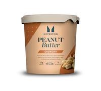 Myprotein All-Natural Peanut Butter Crunchy | High Protein Nut Spread | Source of Fibre, Vitamin E & Magnesium | No Added Salt, Sugar or Palm Oil | 1kg Tub | Vegetarian & Vegan Friendly