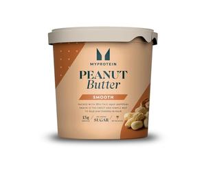 Myprotein All-Natural Peanut Butter Smooth | High Protein Nut Spread | Source of Fibre, Vitamin E & Magnesium | No Added Salt, Sugar or Palm Oil | 1kg Tub | Vegetarian & Vegan Friendly