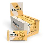 MyProtein Brownie - White Chocolate Chip, 23g Protein per Brownie, Delicious & Convenient Snack, Perfect for Anytime, Anywhere, Chewy Texture with Sweet Chocolate Chunks