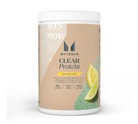 MyProtein Clear Vegan Protein - Lemon & Lime - 640g, 10g Plant-Based Protein Low Sugar, High in B Vitamins, Fruity & Refreshing Protein Shake