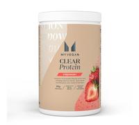 MyProtein Clear Vegan Protein - Strawberry - 640g, 10g Plant-Based Protein Low Sugar, High in B Vitamins, Fruity & Refreshing Protein Shake