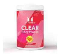 Myprotein Clear Whey Isolate Protein Powder - Chupa Chups (Strawberry) - 500g - 20 Servings - Cool and Refreshing Whey Protein Shake Alternative - 20g Protein and 4g BCAA per Serving