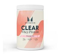 Myprotein Clear Whey Isolate Protein Powder | Peach Tea - 20 Servings | 20g Protein per Serving| Fruity Protein Juice Drink with Low Sugar | Refreshing Low-Calorie Protein Water Alternative