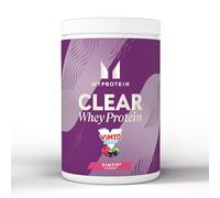 Myprotein Clear Whey Isolate Protein Powder - Vimto - 500g - 20 Servings - Cool and Refreshing Whey Protein Shake Alternative - 20g Protein and 4g BCAA per Serving