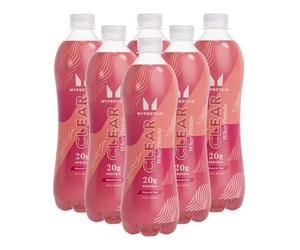 Myprotein Clear Whey Protein Drink - Peach Tea | 20g Whey Isolate | Zero Sugar & Fat | Ready-to-Drink High-Protein Juice | 6 x 500ml Bottle