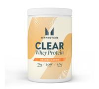 Myprotein Clear Whey Protein Isolate Powder - Orange & Mango - 20 Servings - Cool and Refreshing Low-Calorie Whey Shake Alternative - 20g Protein and