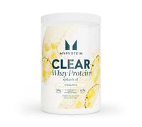 Myprotein Clear Whey Splash Protein Powder - Pineapple | 20g Protein Per Serving | Hydrolysed Whey Isolate | Low Calorie, Zero Sugar Clear Protein Drink | Refreshing Protein Juice - 15 Servings, 435g