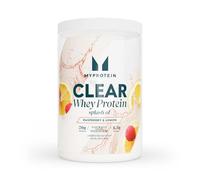 Myprotein Clear Whey Splash Protein Powder - Raspberry & Lemon | 20g Protein Per Serving | Low Calorie, Zero Sugar Clear Protein Drink | Refreshing Protein Juice - 15 Servings, 435g
