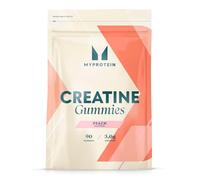 Myprotein Creatine Gummies - 3g per Serving - Electrolyte Enhanced - Support Muscle Growth, Strength, & Performance - 90 Chewable Peach Creatine Gummies
