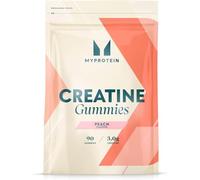 Myprotein Creatine Gummies - 3g per Serving - Electrolyte Enhanced - Support Muscle Growth, Strength & Performance - 1 Month Supply - 90 Chewable Creatine Powder Alternative (90 Gummies, Peach)